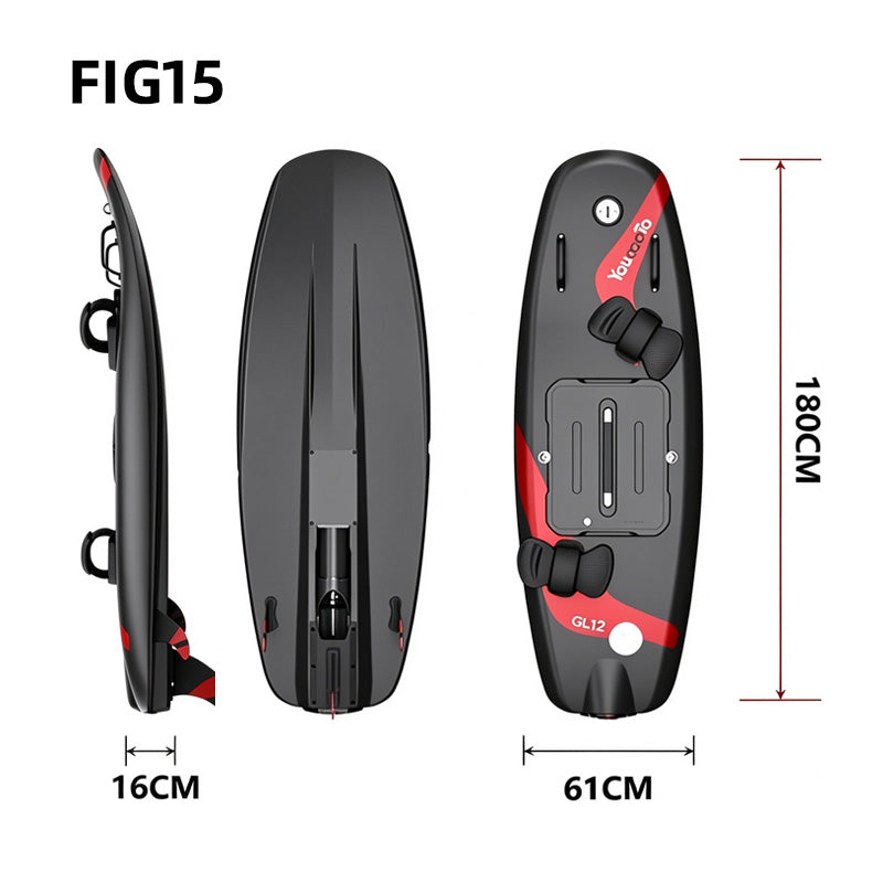 GM03 - Knight - 5'11'' 15000W Up to 50 Min Carbon Fiber - Responsive & Agile, Thrilling High Speed, For Intermediate Riders