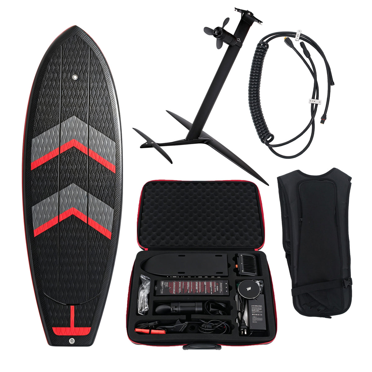 GM02 - Elite - 4'11'' 3000W Up to 60 Min Carbon Fiber - Lightweight, High Difficulty, Agile for Advanced Riders
